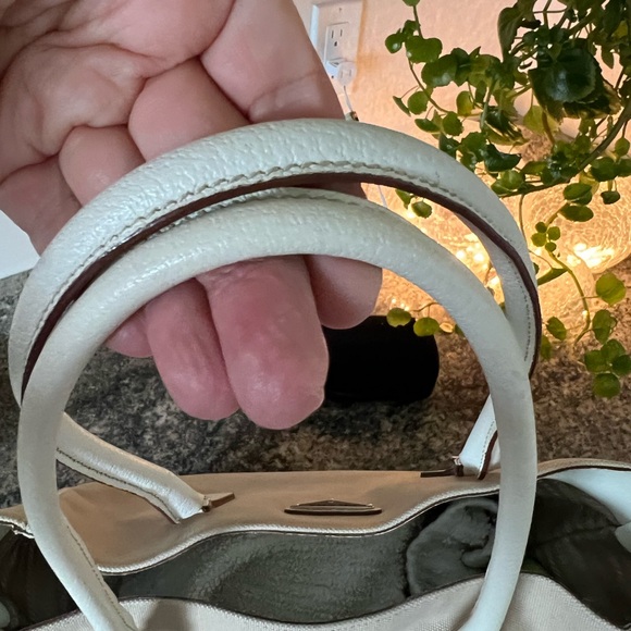 Prada Cinghiale-Trimmed Canapa Tote - Picture 6 of 11